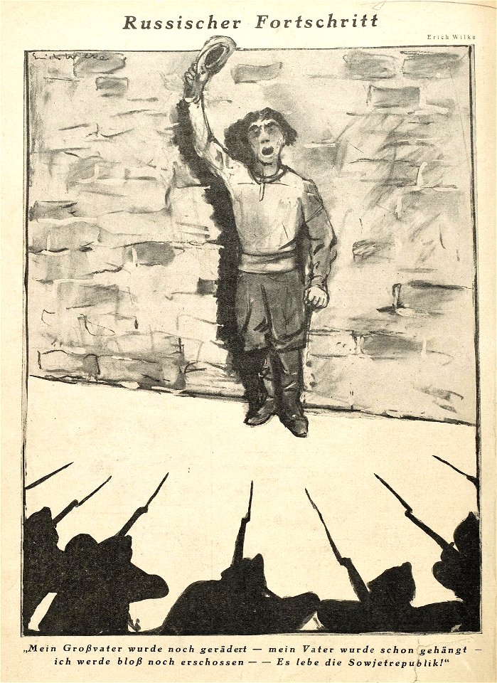 Erich Wilke - Russischer Fortschritt, 1929