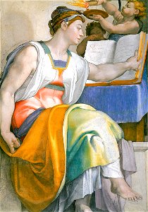 Erithraiesche Sibylle (Michelangelo)