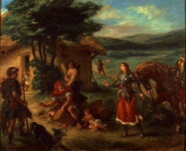 Erminia and the Shepherds (Eugène Delacroix) - Nationalmuseum - 19306