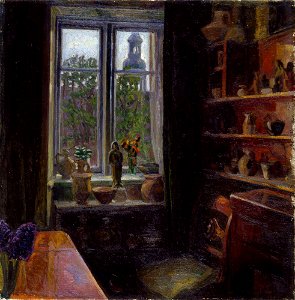Thorvald Erichsen - Interior from Copenhagen - NG.M.01115 - National Museum of Art, Architecture and Design
