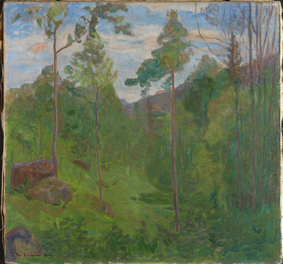 Thorvald Erichsen - Landscape - NG.M.02329 - National Museum of Art, Architecture and Design