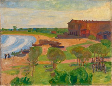 Thorvald Erichsen - The Beach at Terracina - NG.M.01010 - National Museum of Art, Architecture and Design