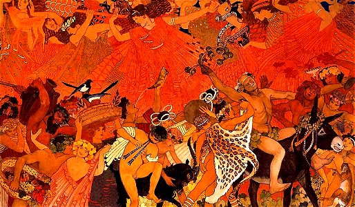 Ernest Biéler L'Automne et le vin