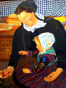 Ernest Biéler Le petit cheval rouge 1