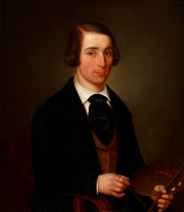 Erik Johan Löfgren - Self-Portrait - A I 80 - Finnish National Gallery