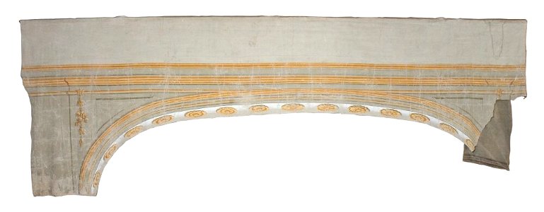 Erik Palmstedt - Del av kuliss till Ett palais, 16 delar, Tak - NMGrh 3817p - Nationalmuseum