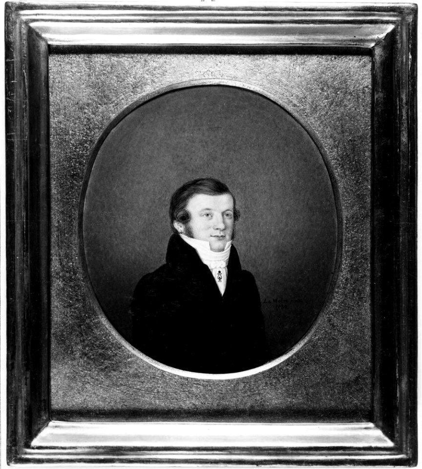 Erik Vilhelm Le Moine - Okänd man - NMGrh 2548 - Nationalmuseum