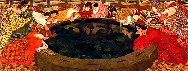 Ernest Biéler. L'eau mysterieuse