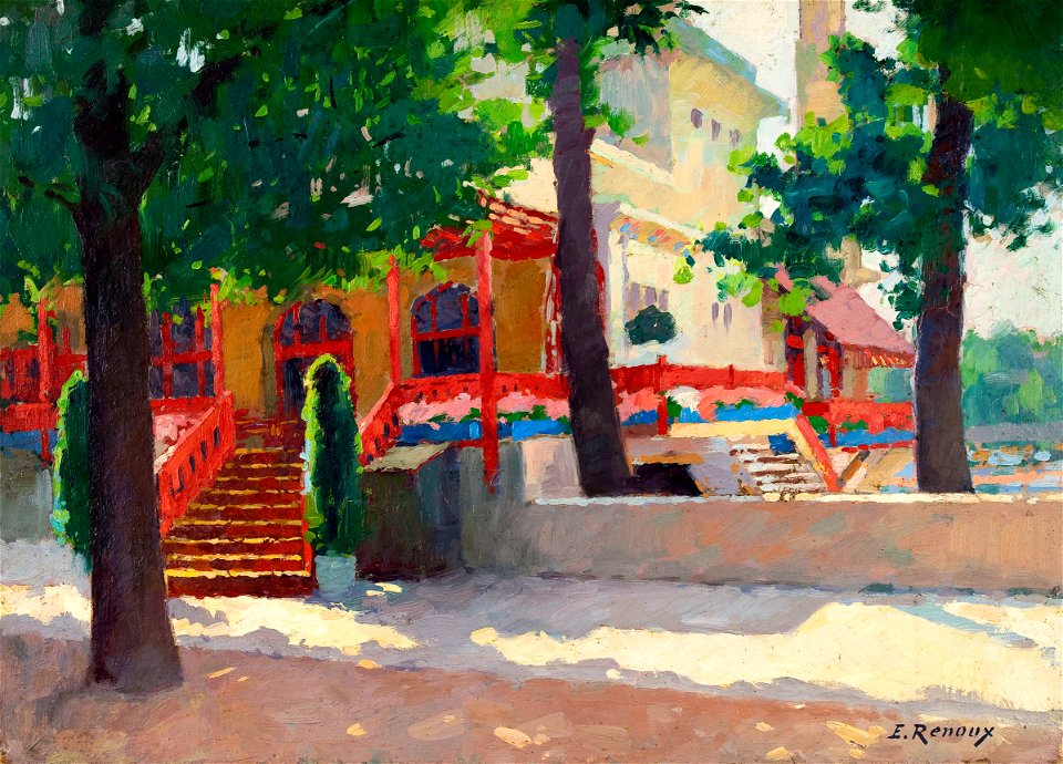 Ernest Jules Renoux - Un pavillon de l'Exposition des Arts décoratifs - PPP4974 - Musée des Beaux-Arts de la ville de Paris