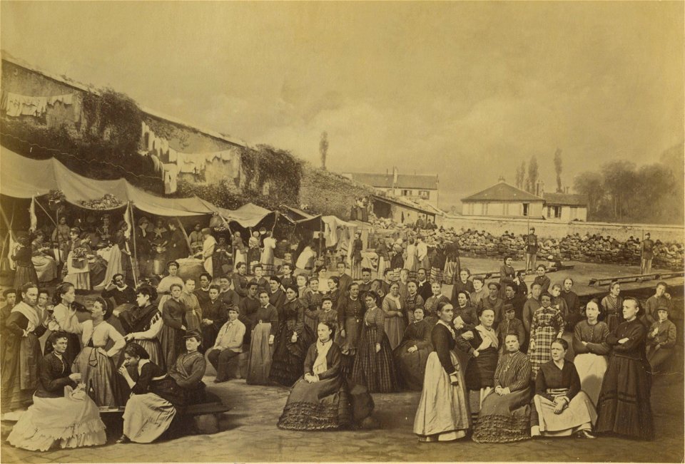 Ernest Eugène Appert, Prison des Chantiers, le 15 août 1871, Versailles