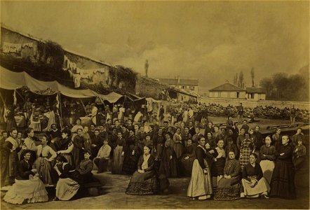 Ernest Eugène Appert, Prison des Chantiers, le 15 août 1871, Versailles