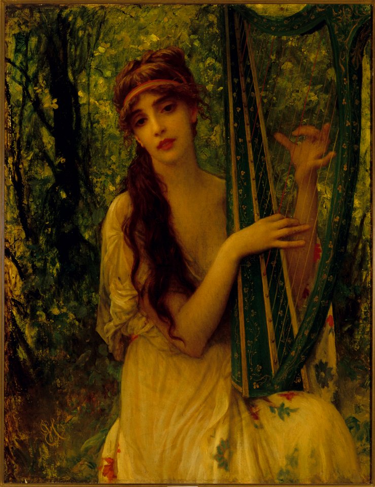 Ernest Hébert - La musique (Agathe Calmel) - PPP431 - Musée des Beaux-Arts de la ville de Paris