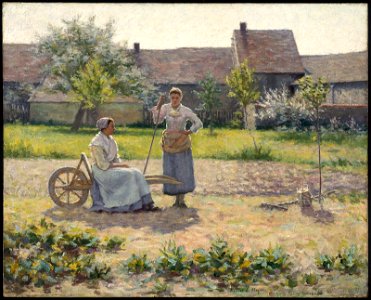 Ernest Lee Major - Resting — Montigny-sur-Loing - 1993.901 - Museum of Fine Arts