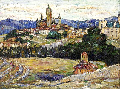 Ernest Lawson - View of Segovia