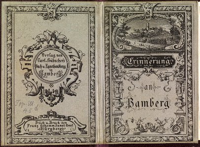 Erinnerung an Bamberg 001 Titelblatt