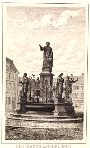 Erinnerung an Bamberg 005 Der Maximiliansbrunnen