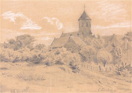 Ernestine von Kirchsberg Am Dorfrand 1904