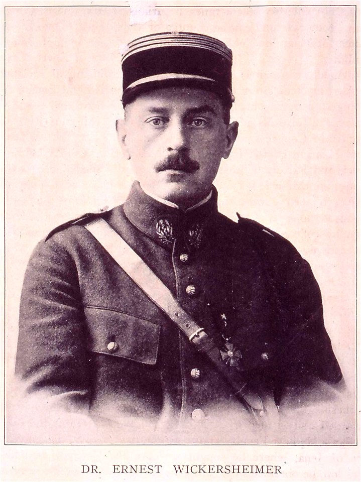 Ernest Wickersheimer 1922