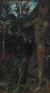 Erik Stæhr-Nielsen - Negro Musicians in the Jungle - KMS4040 - Statens Museum for Kunst