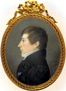 Erik Wilhelm Le Moine - Portrait of a man - S 168 - Finnish National Gallery