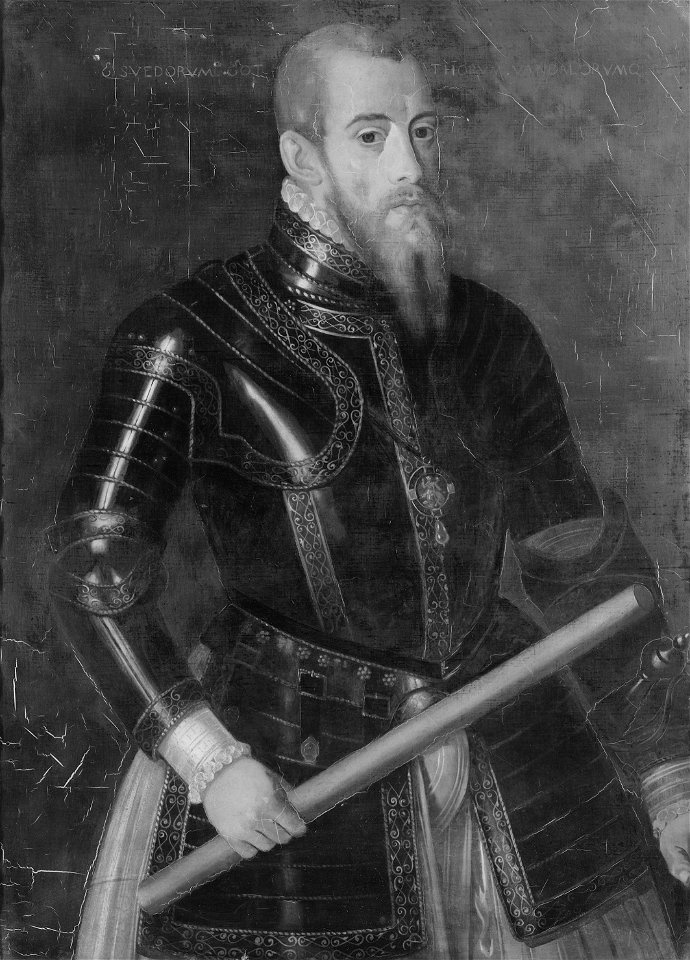 Erik XIV (1533-1577), kung av Sverige, gift med Karin Månsdotter (Philippe de Rougement) - Nationalmuseum - 39417