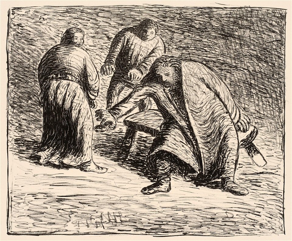 Ernst Barlach Der tote Tag 18 Mit fremder Schuld beladen