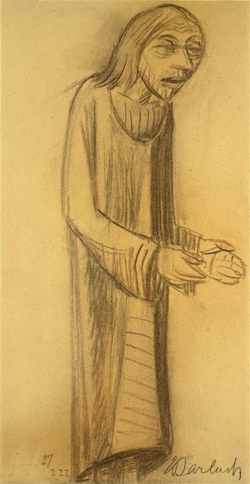 Ernst Barlach Lehrender Christus