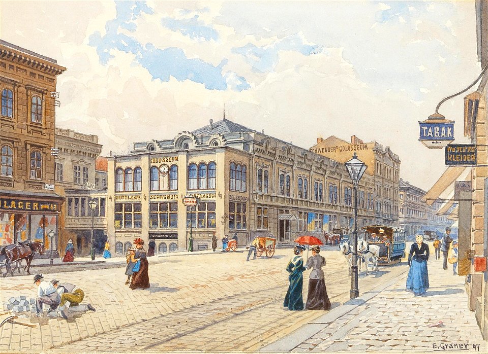 Ernst Graner - Schwender Colosseum in Mariahilfer Straße