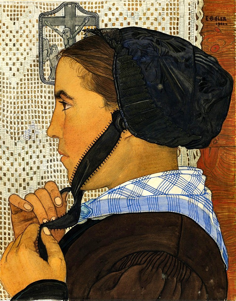 Ernest Biéler Dimanche matin