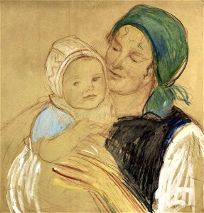 Ernest Biéler maternit study