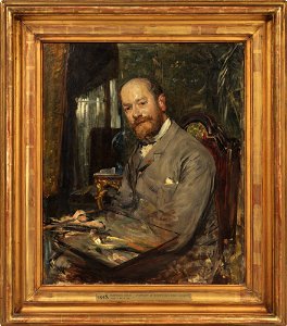 Ernst Josephson - Hugo Salmson, the Artist. Uncompleted - NM 1918 - Nationalmuseum