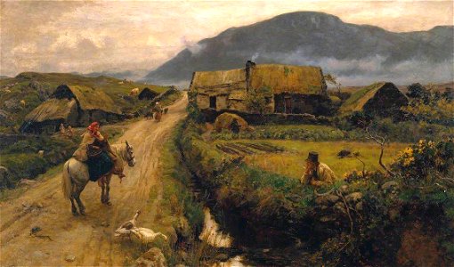 Ernest Albert Waterlow (1850-1919) - Galway Gossips - N01596 - National Gallery