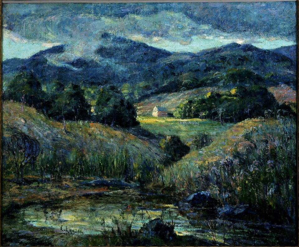 Ernest Lawson - Approaching Storm - Google Art Project