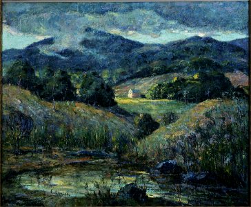 Ernest Lawson - Approaching Storm - Google Art Project