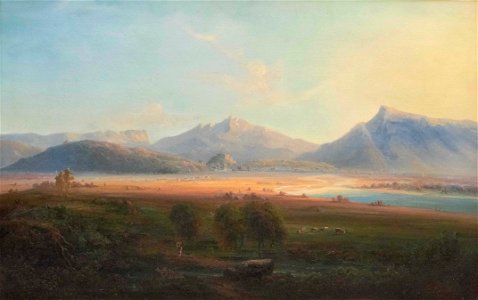 Ernst Kaiser Blick auf Salzburg