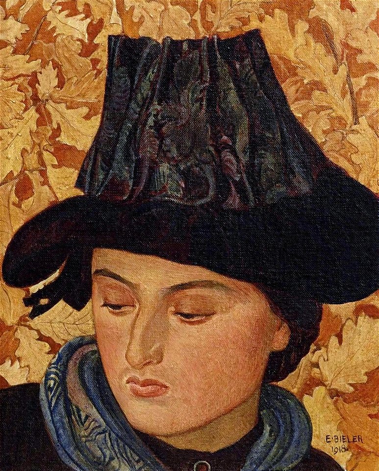 Ernest Biéler La fille de Roumaz