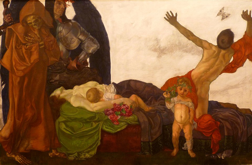 Ernest Lincker-La mort de la mère