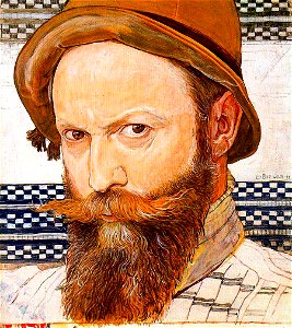 Ernest Biéler Portrait du peintre par lui-même