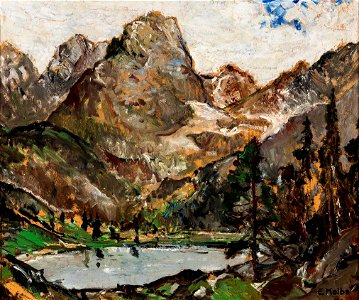 Ernst Kolbe - Seebensee Tirol, 1928