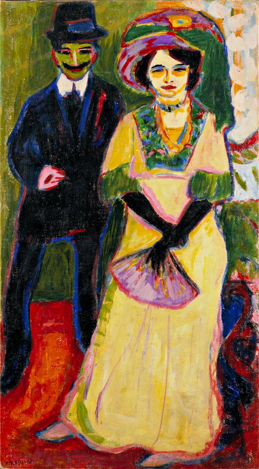 Ernst Ludwig Kirchner - Dodo und ihr Bruder
