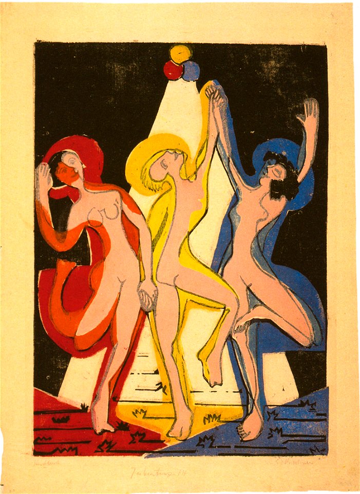 Ernst Ludwig Kirchner - Farbentanz