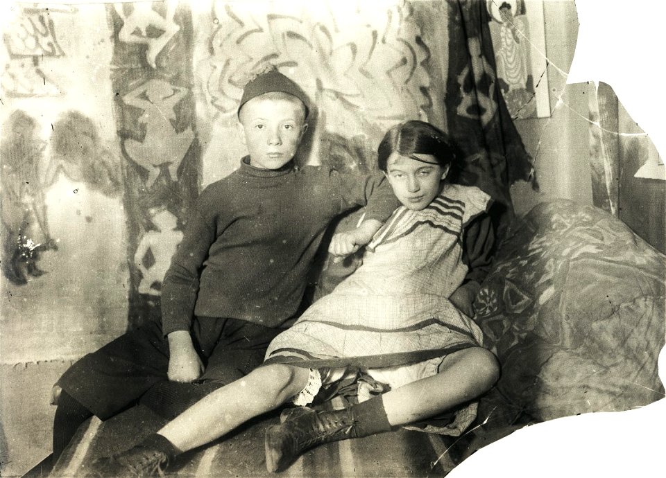 Ernst Ludwig Kirchner - Fränzi Fehrmann und Peter 1910