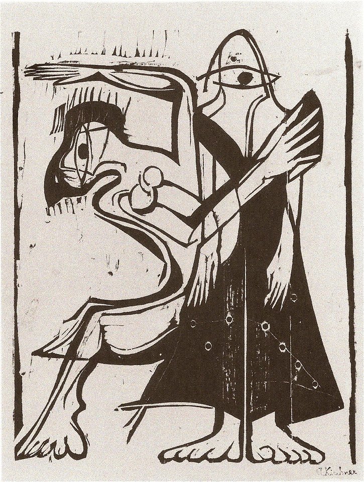 Ernst Ludwig Kirchner - Maskentanz - 1929