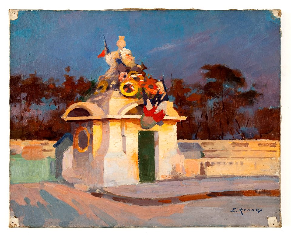Ernest Jules Renoux - Place de la Concorde, statue de la ville de Strasbourg - PPP4972 - Musée des Beaux-Arts de la ville de Paris