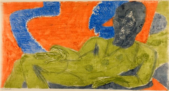 Ernst Ludwig Kirchner - Portrait of Otto Mueller - Google Art Project
