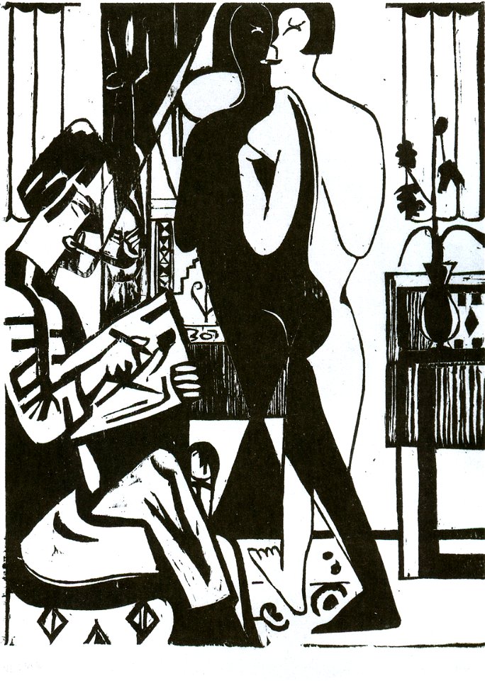 Ernst Ludwig Kirchner - Maler und Modell