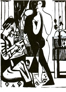 Ernst Ludwig Kirchner - Maler und Modell