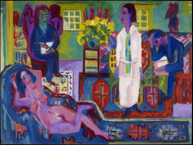 Ernst Ludwig Kirchner - Modern Bohemia - 55.3 - Minneapolis Institute of Arts