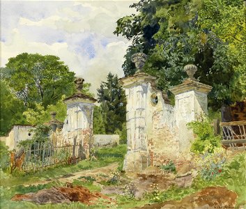 Ernestine von Kirchsberg Altes Schlossportal