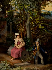 Ernst Foerster - Der Wanderer - G 4430 - Lenbachhaus